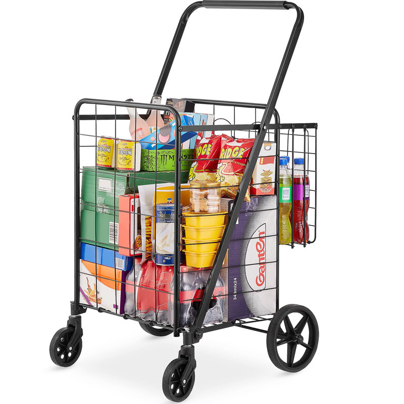 Heavy duty folding shopping cart online